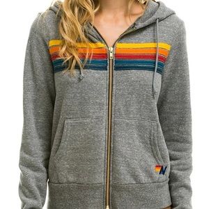 Aviator Nation Zip Up Hoodie